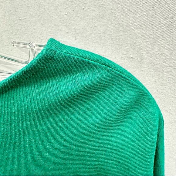 Aritza Wilfred Green Enzo Smocked Cuff Long Sleeve Crop Top Size Large Cotton
⁩ - Picture 8 of 14